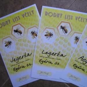  Egéria adoptovala včeličky